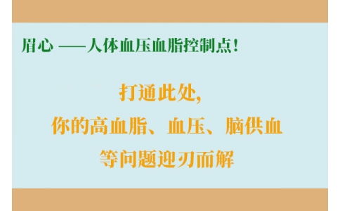 打通此處，你的高血脂、血壓、腦供血等問題迎刃而解